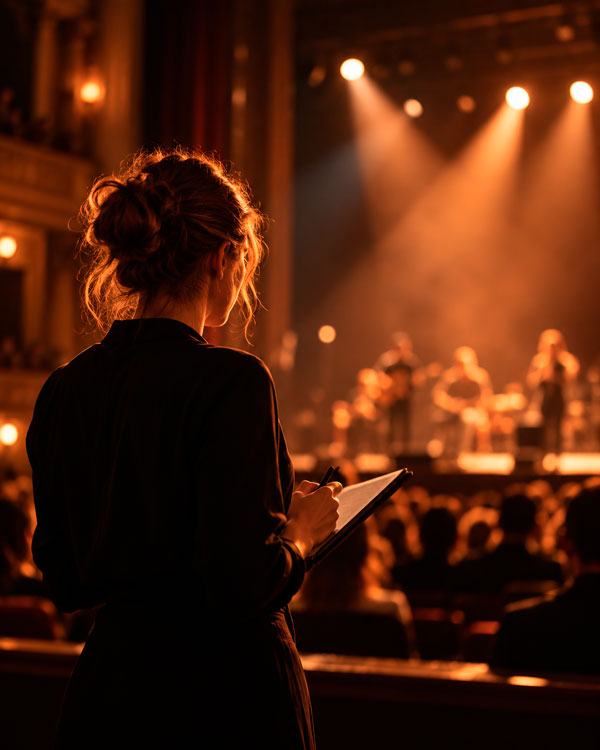 Coordinación de un proyecto cultural en un teatro
